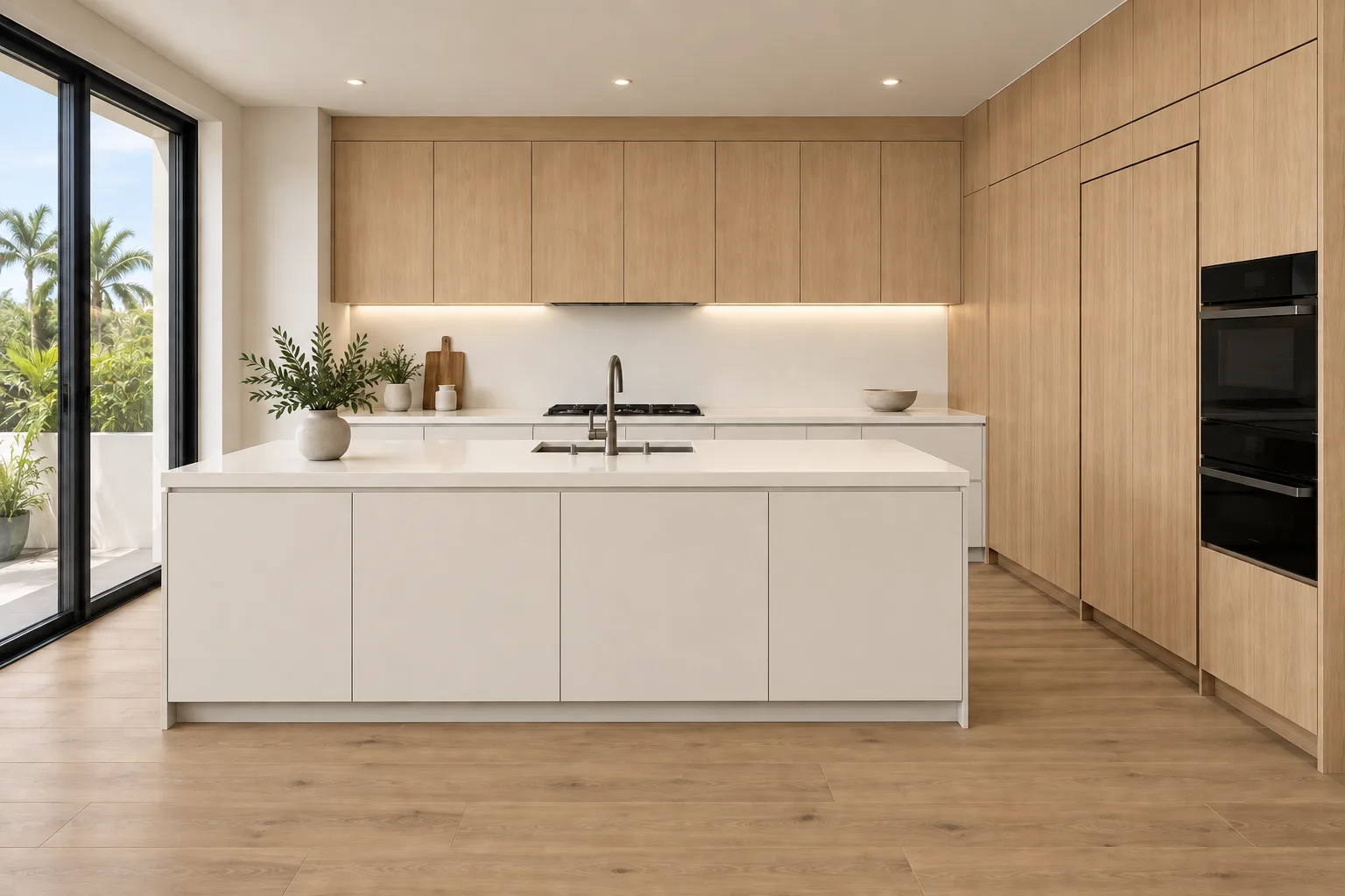 Cocina EVO en la colección Roble Nórdico